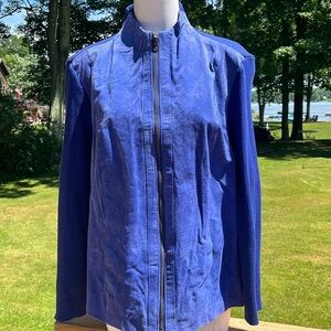 NWT Jessica London suede sweater jacket 18-20